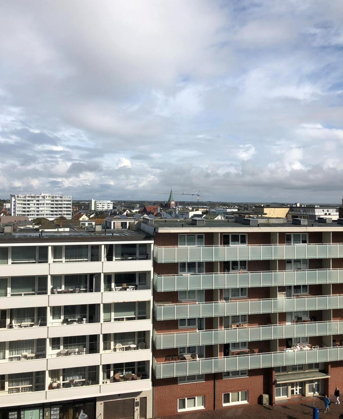 Strandnahe Ferienwohnung, Zentral Gelegen, Ost-Balkon, Andreas Dirks-Str. 2 Вестерланд Екстериор снимка