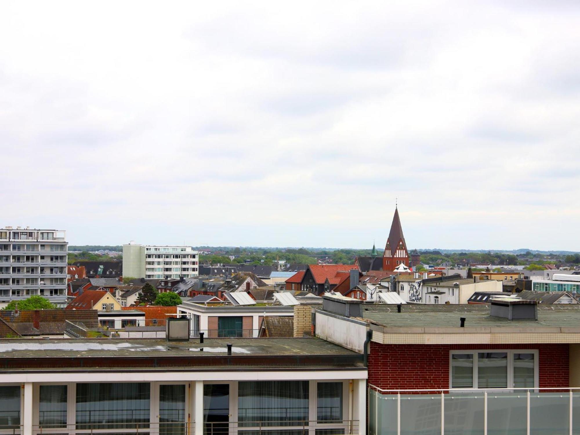 Strandnahe Ferienwohnung, Zentral Gelegen, Ost-Balkon, Andreas Dirks-Str. 2 Вестерланд Екстериор снимка