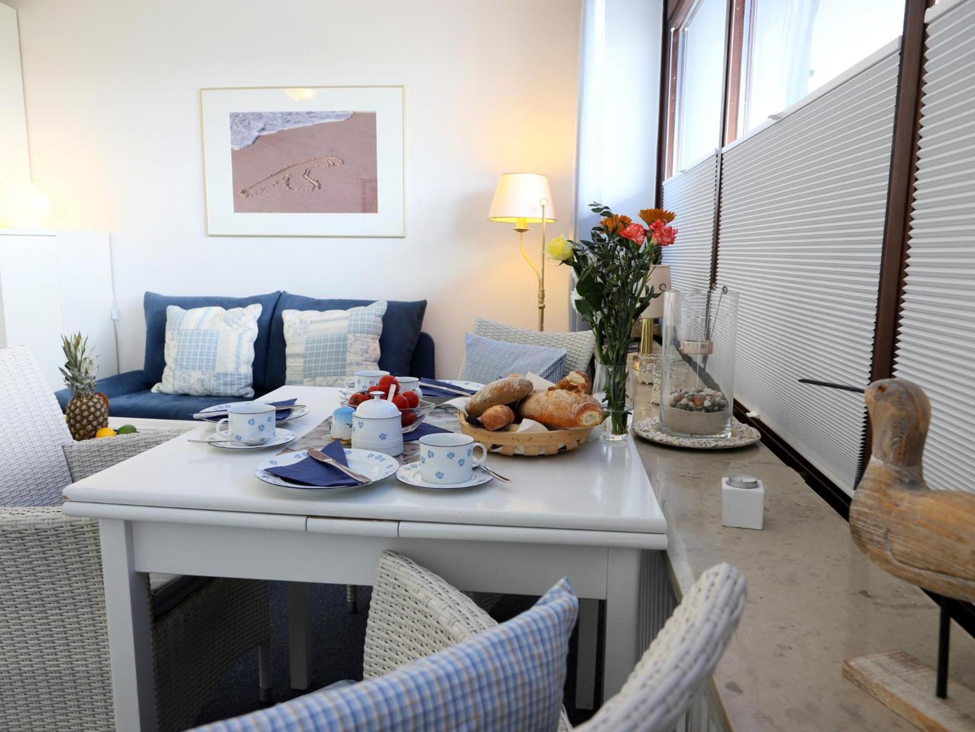 Strandnahe Ferienwohnung, Zentral Gelegen, Ost-Balkon, Andreas Dirks-Str. 2 Вестерланд Екстериор снимка